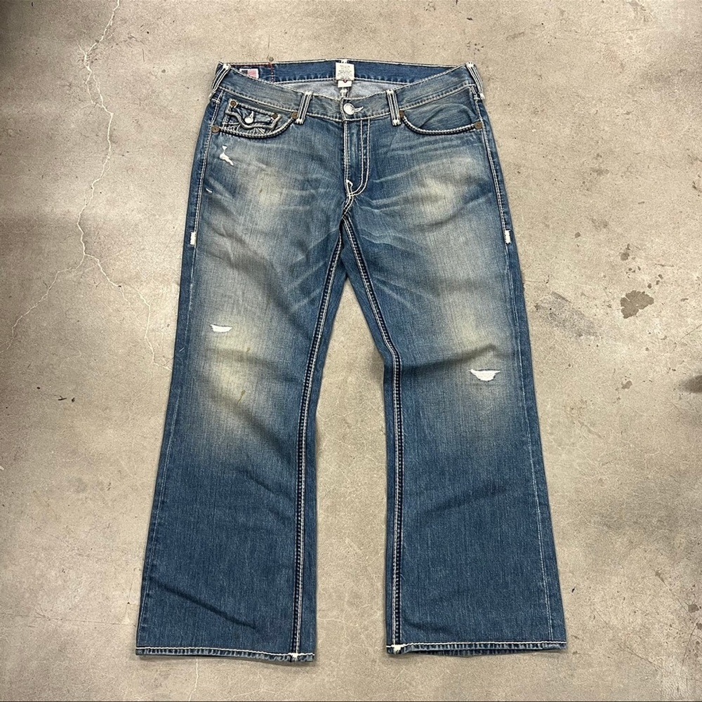 True religion bootcut flared jeans men